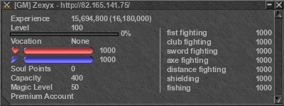 Signature for player [GM] Zexyx