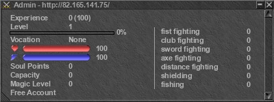 Signature for player Admin