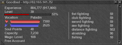 Signature for player Goodbad