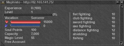 Signature for player Mephisto