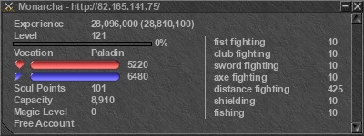 Signature for player Monarcha