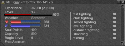 Signature for player Mr Tiggy